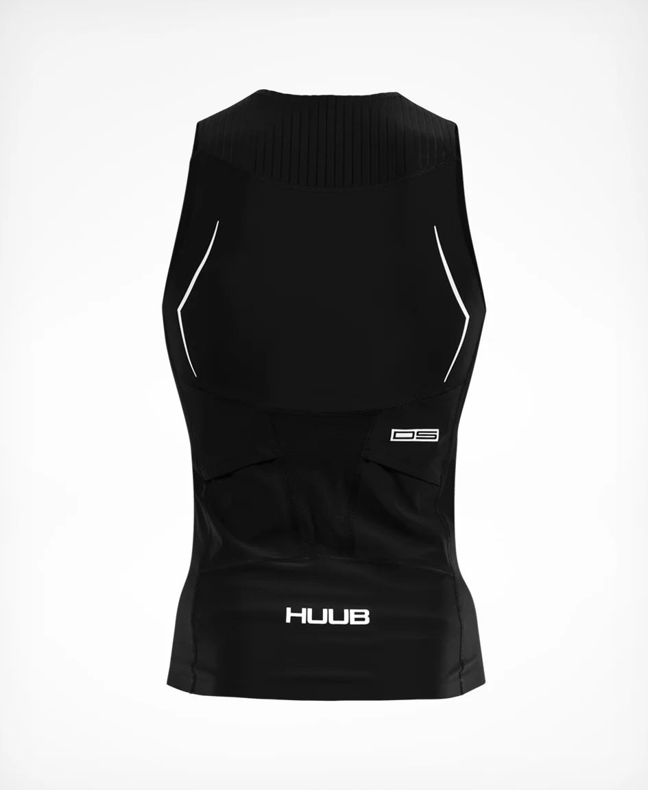 HUUB DS Tri Top Sleeveless schwarz