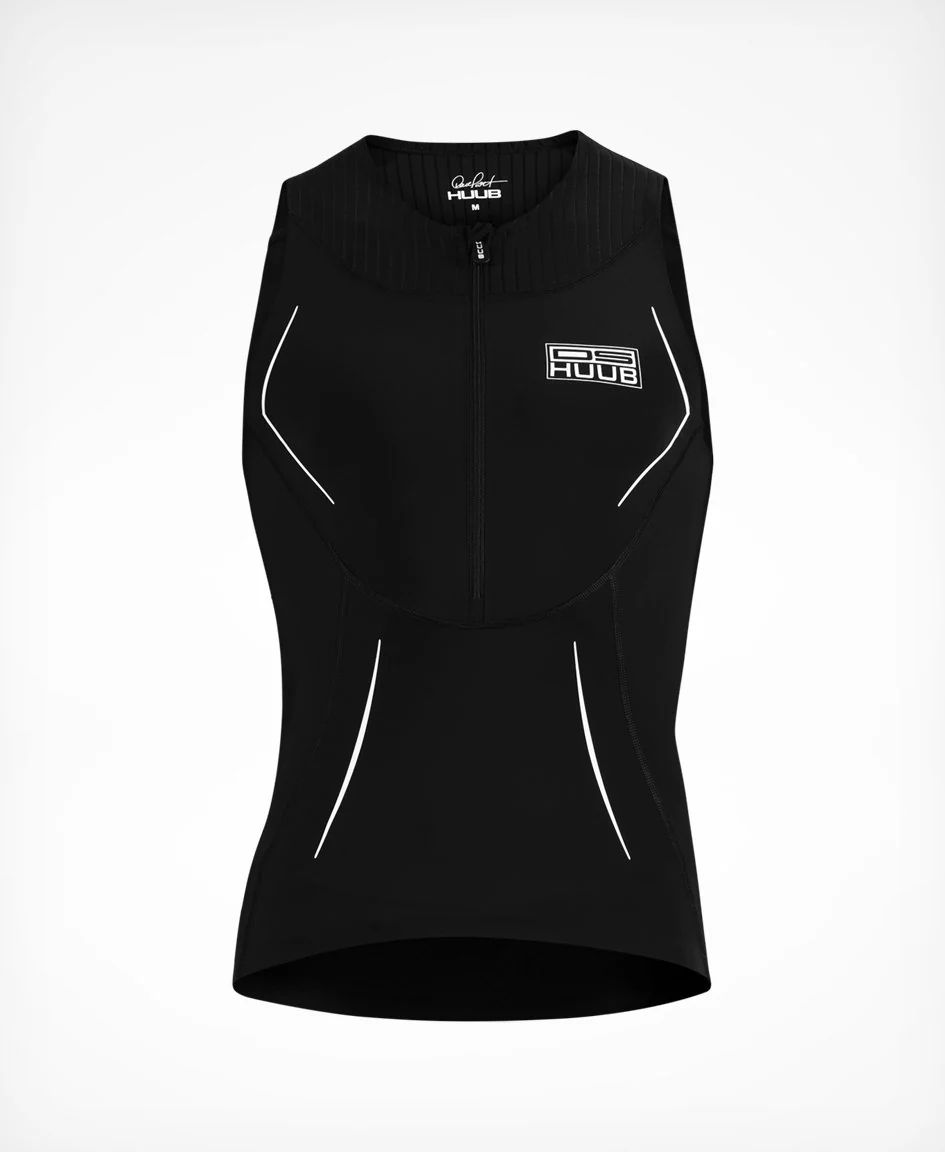 HUUB DS Tri Top Sleeveless schwarz