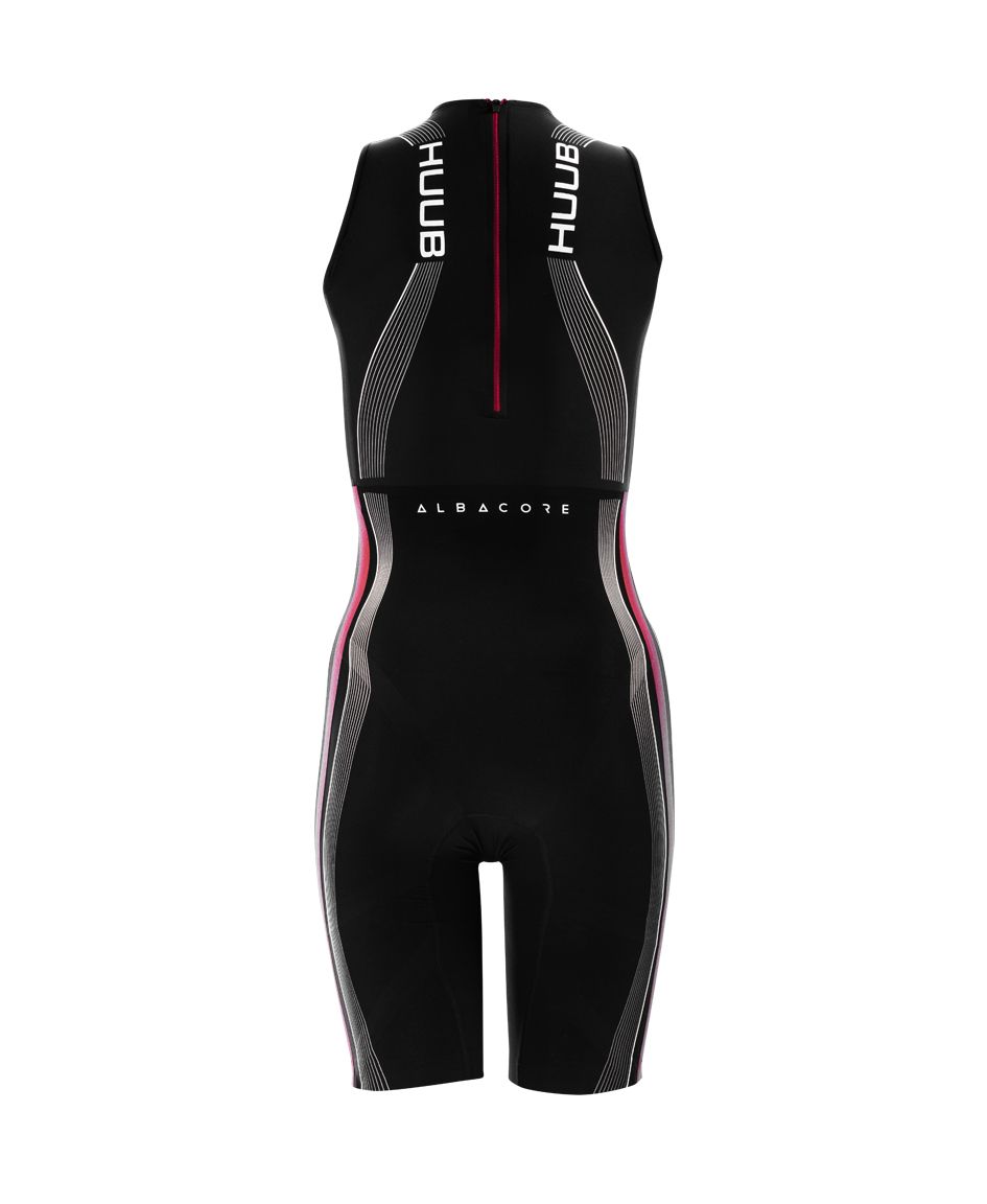 HUUB Albacore Swimskin Women black/red