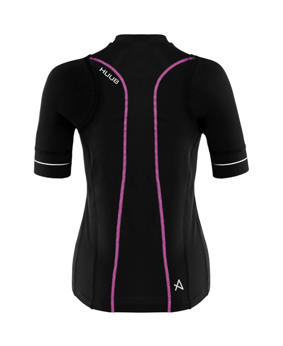 HUUB Aura Long Course Tri Top Women schwarz