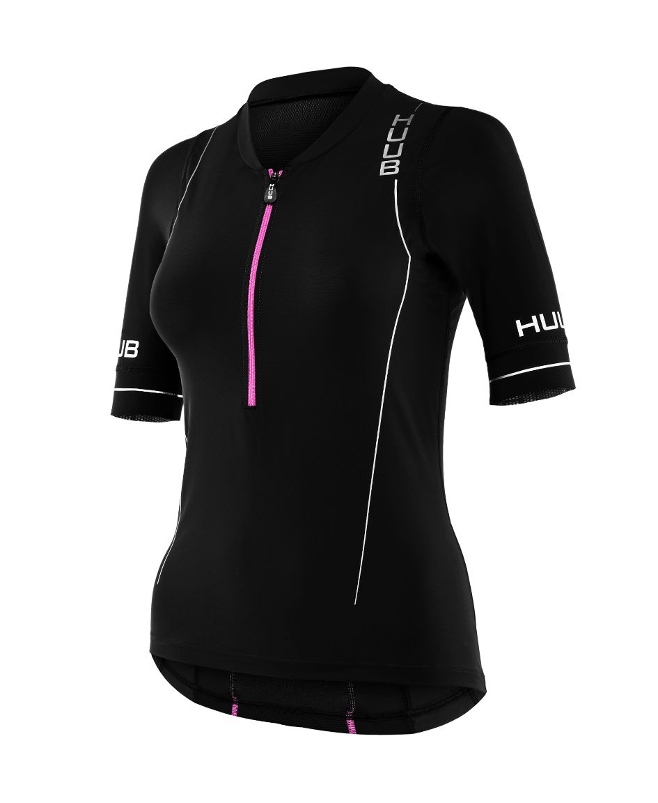 HUUB Aura Long Course Tri Top Women schwarz